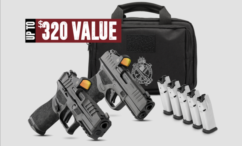 Advertisement for a Promotional Offer from Springfield Armory