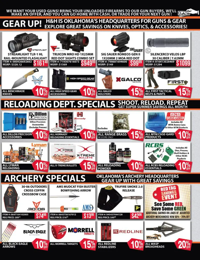 H&H Super Summer Savings July 2025