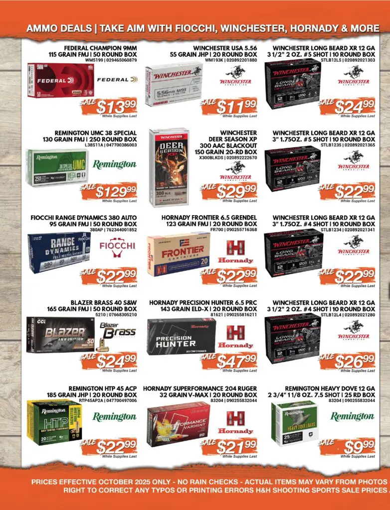 October 2025 Sales Event