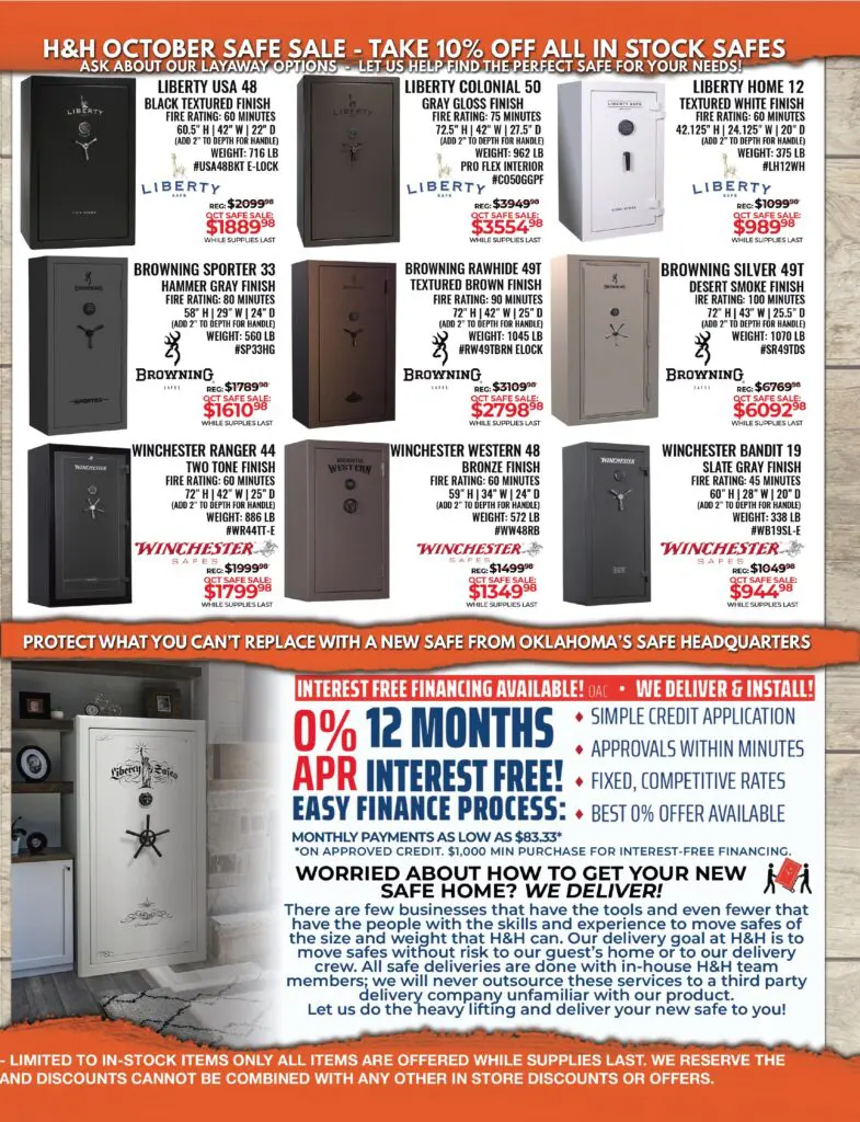 October 2025 Safe Sale Page