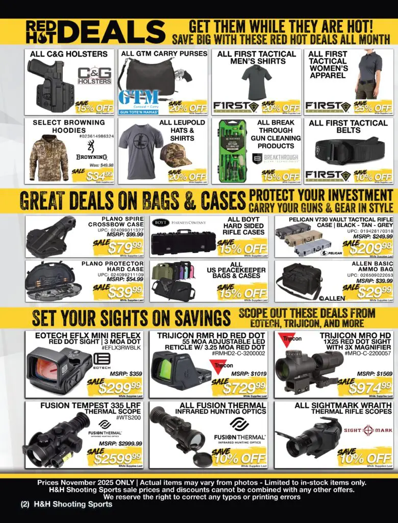 H&H Shooting Sports November 2025 Page 2