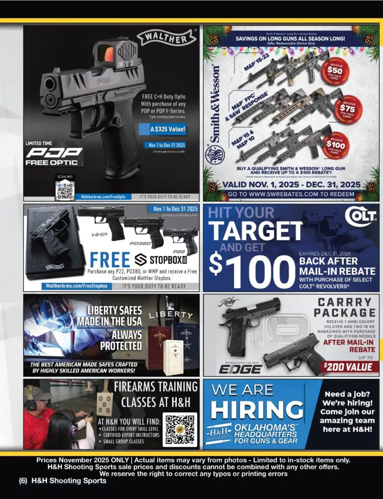 H&H Shooting Sports November 2025 Page 6