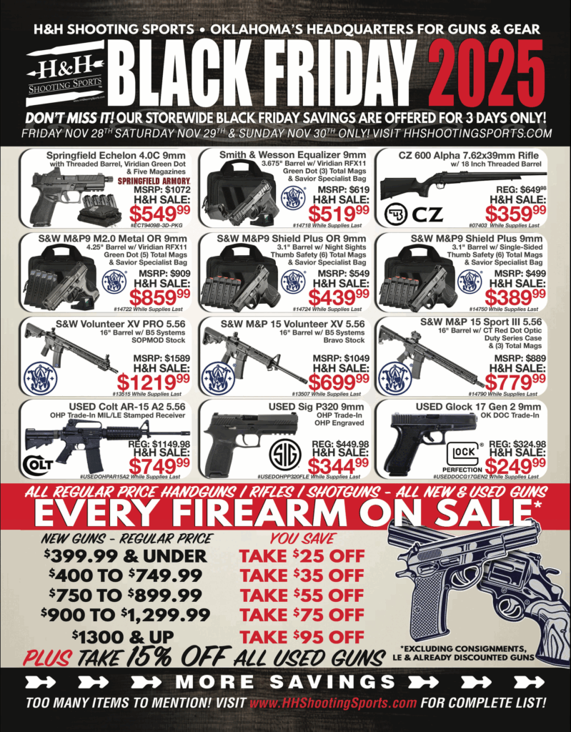 H&H Shooting Sports Black Friday 2025 Page 1