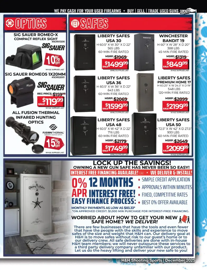 December Savings Season - HHShootingSports Dec 2025