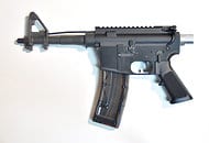 A fully functional semi-automatic gun, partly manufactured on a 3-D printer.