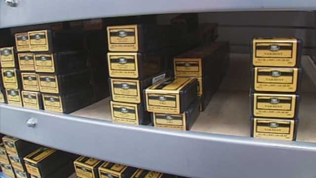 Guns and ammunition are flying off store shelves in Oklahoma.