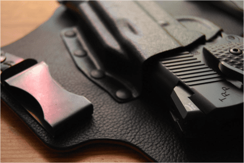 One of the first steps is to get a proper holster, like this Galco King Tuk.