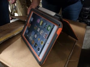 Pelican ProGear Extreme Protection Cases stacked neatly for store display 