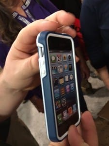 Pelican ProGear Extreme Protection Case Sideview on a IPhone 