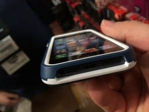 Pelican ProGear Extreme Protection Case Bottomview on a Iphone 