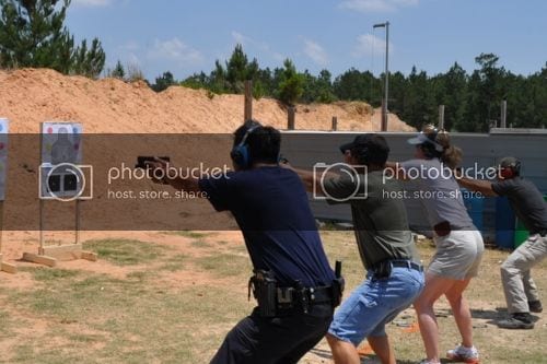 Self-Defense class Firearms training at the shooting range tied to the Second Amendment at HH Shooting Sports