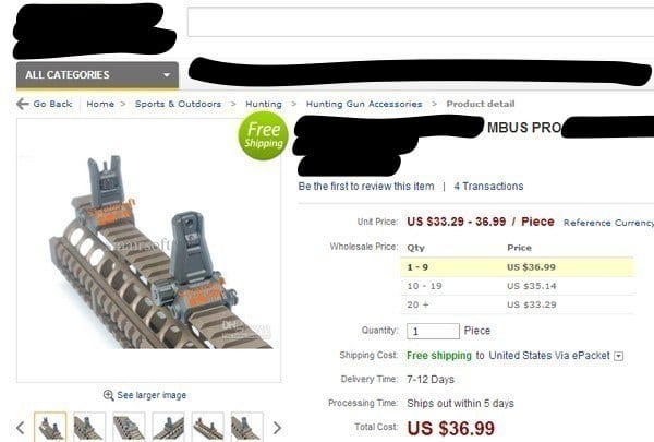 fake-magpul-mbus-pro-from-china