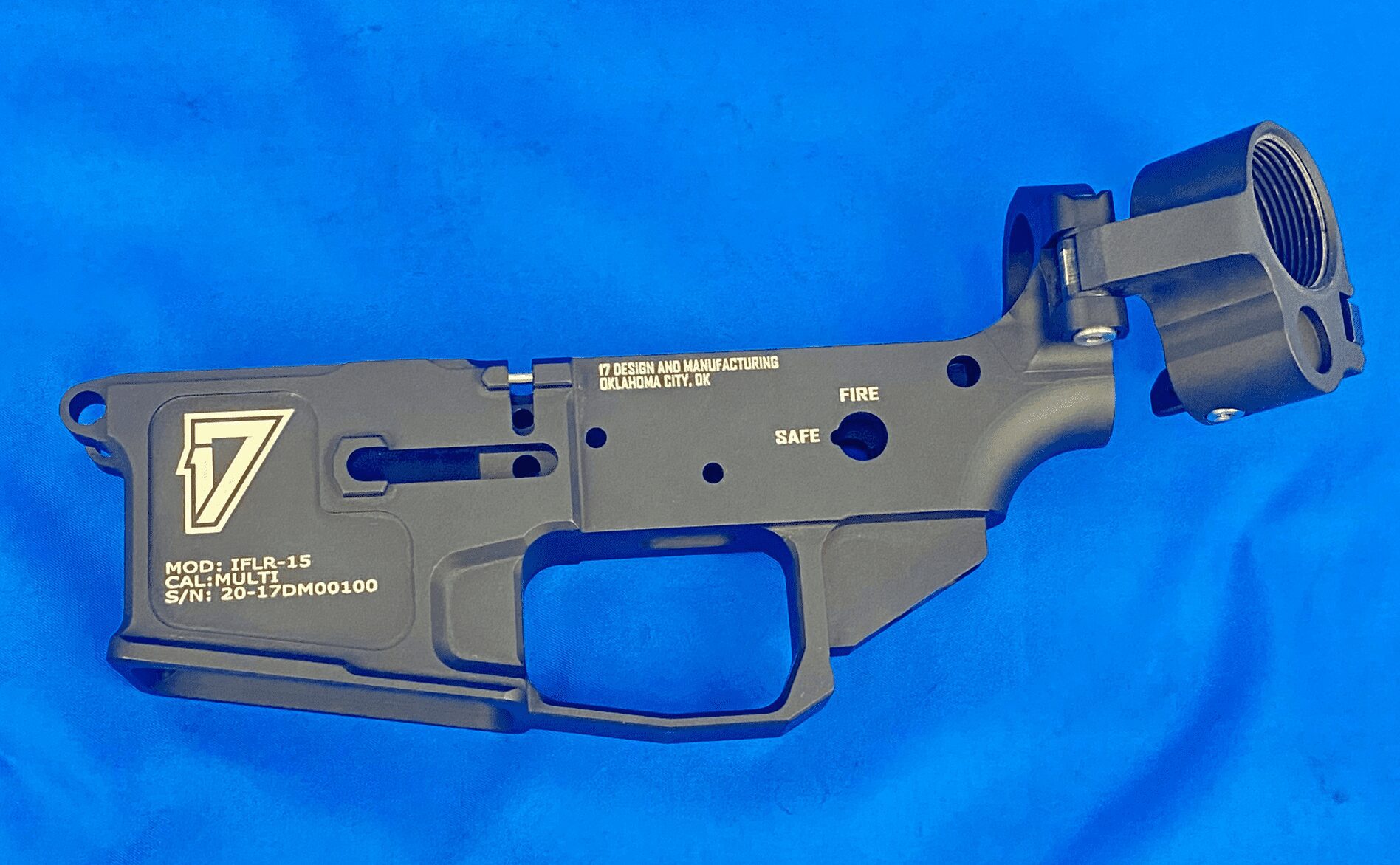 Stripped Side Folder AR Lower Recieiver - Image 3