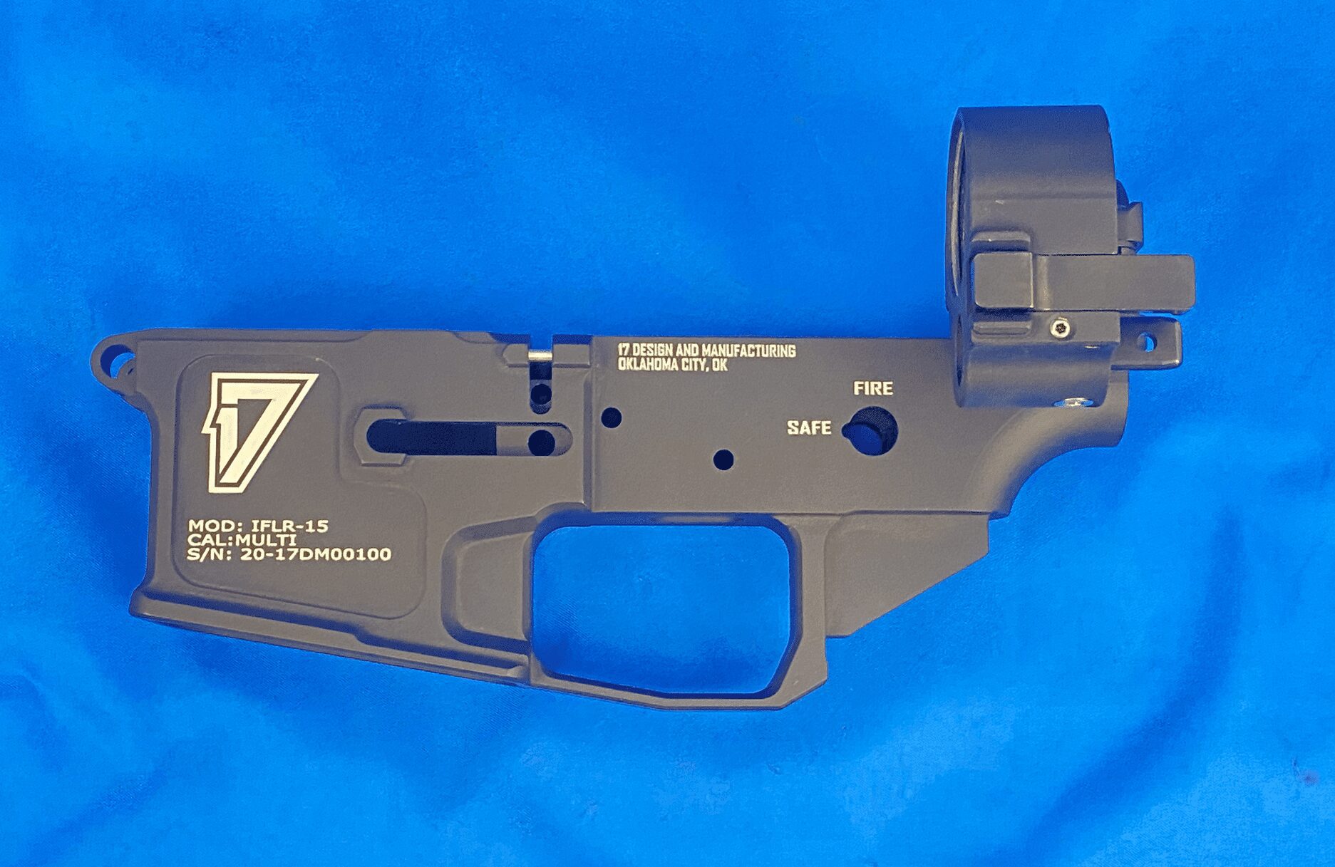 Stripped Side Folder AR Lower Recieiver - Image 4