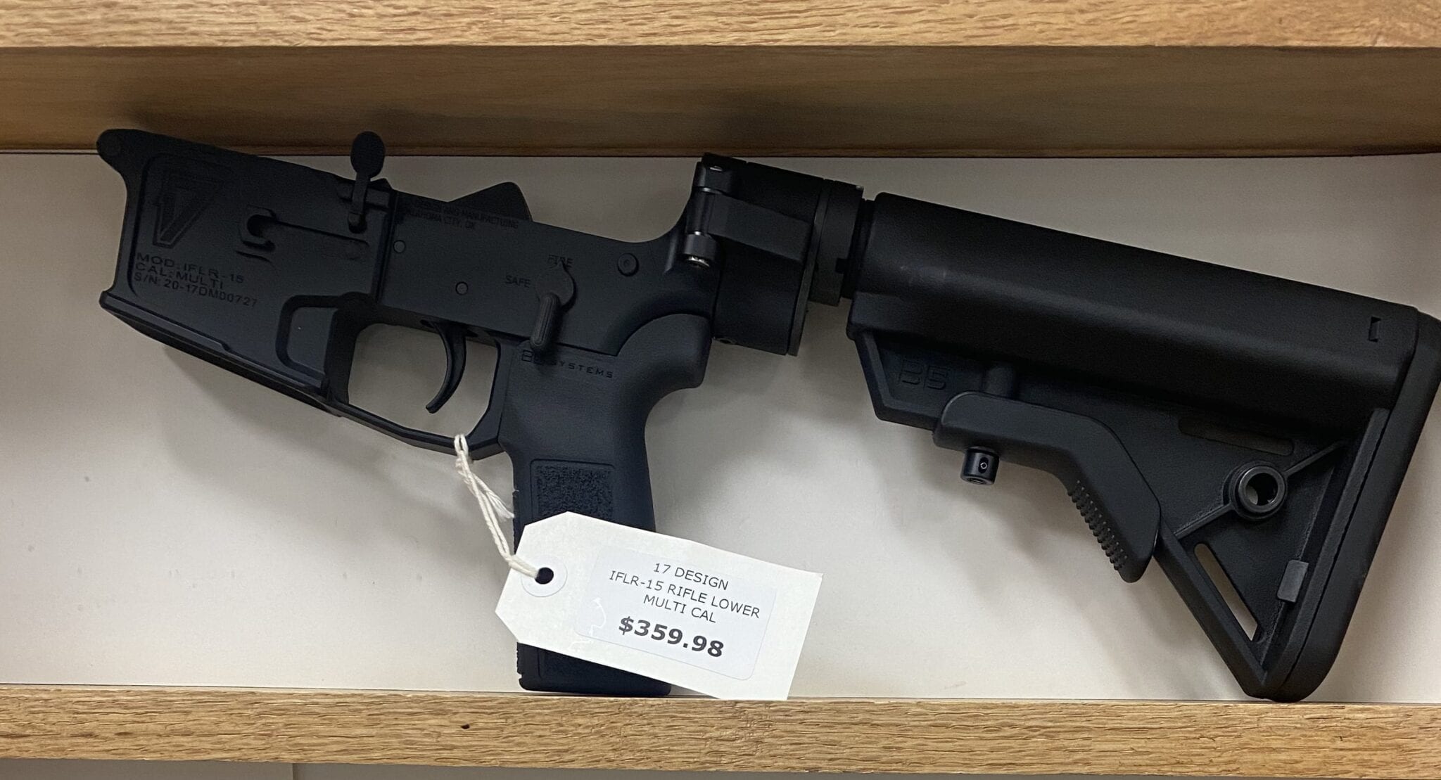 Integrated Folding AR-15 Billet Complete Lower Receiver - 17 Design and Manufacturing - Image 5