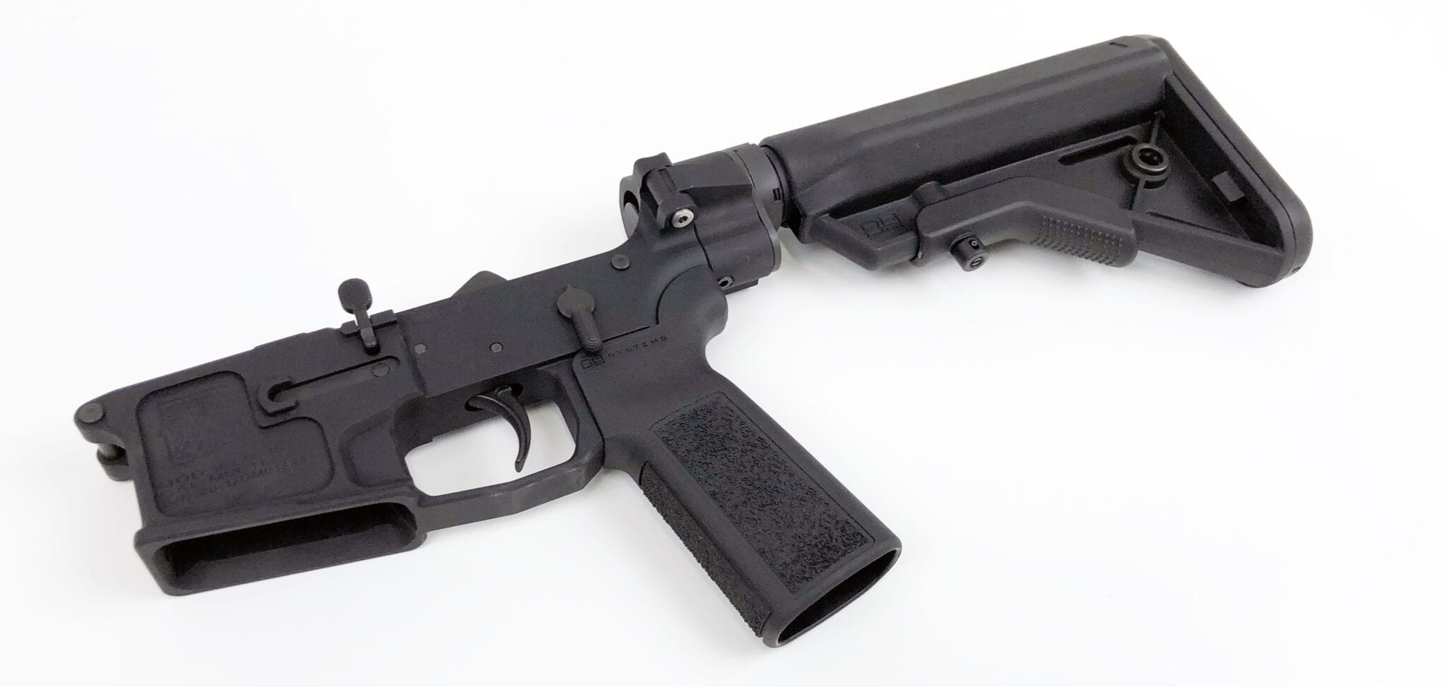 Integrated Folding AR-15 Billet Complete Lower Receiver - 17 Design and Manufacturing